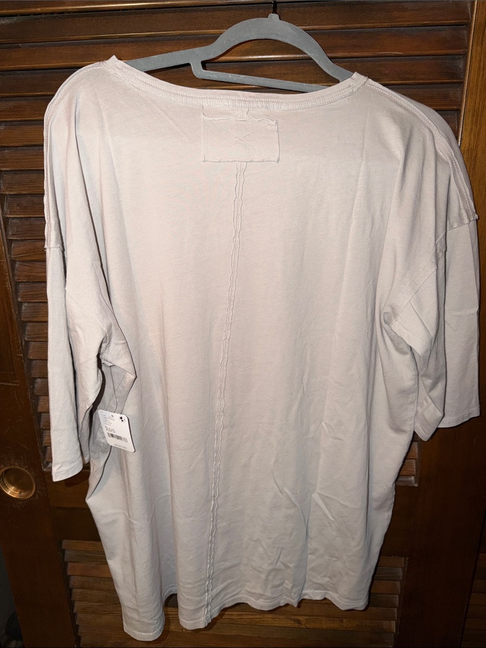 We The Free Harvey Tee In Pearl/Nacr (Gray) Sz XS/S NWT - Picture 4 of 4